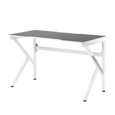 에이픽스 스토리지 1인용 컴퓨터 게이밍 데스크 GD001, 화이트