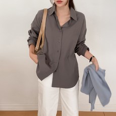 NEEDSOME 女款Weneed棉質寬鬆襯衫