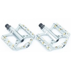 Touch Bike 3培林自行車平踏板 T4, 2個, 銀色