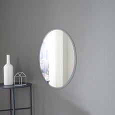 MISO eYe 免鑽孔浴室兩用壁掛鏡 400 x 600 mm, 百搭橢圓