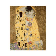 코쿼드 DIY 명화그리기 유화 그림 세트 600 x 750 mm, F01 클림트의 키스 골드펄, 1개