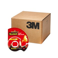 3M Scotch 輕便型膠台附膠帶 18mm*15m, 混色, 144入