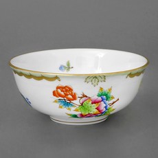 匈牙利 Herend 維多利亞女王經典碗 湯飯碗 130, 混合色, 1個