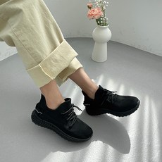 벨레페 여성용 니프 키높이 통굽 펀칭 경량 운동화