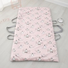 보떼하우스 통째로 빨아쓰는 95도 모달 피그먼트 리버서블 유아 패드, 러브팜 핑크, 1개