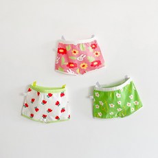 베베니즈 여아용 큐트 팬티 3종 세트