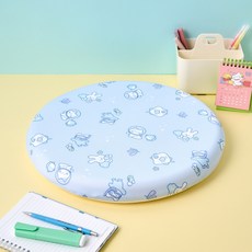 BUTTERSHOP 涼夏海洋Butter Family圓形坐墊, 藍色