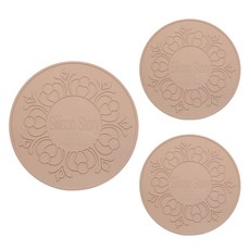 SiliconStory 韓國製造鉑金電磁爐保護墊, 粉紅色, 1套