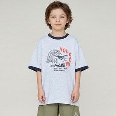 볼컴 아동용 서핑 스톤 링거 티셔츠 VJCCHSF25162
