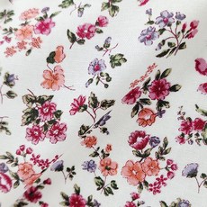 르우홈 대폭 20수 면 패브릭 원단, 달콤한꿈 내츄럴핑크, 1개