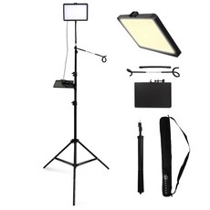 DAEHAN 多功能感性露營車宿LED照明 + 蛇管立燈組, 1套, 單一商品(黃色)