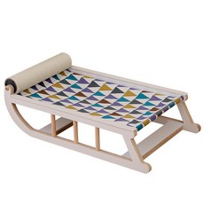 meongmoongs 三角圖案寵物搖床, 顏色檢查