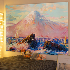 디드로케이 인테리어 패브릭 포스터, 후지산 아래