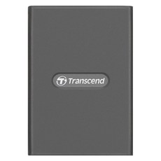 Transcend CFexpress Type B 讀卡器 RDE2, TS-RDE2, 太空灰, 1個