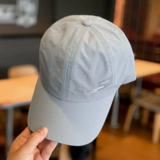 Vanespic 健行 跑步與騎行 運動帽, 1個, 淺灰色