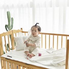 Hello HIZOO 嬰幼兒用無塵3D水感網眼涼墊, 1個, 白色