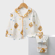 Starbean 兒童圖案亮點居家服上下套裝