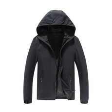 AOULS Auls男款舒適基本簡約連帽夾克 #K1208