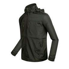 WindFaceOutDoor 男士網眼內襯戶外防風夾克 KHS24