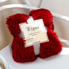 베러바이즈 플러피 극세사 어깨 망토 무릎 숄 담요