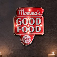 Quordi LED 復古風壁飾吊燈 Good Food, 1個