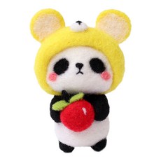 Aiemmini 毛氈娃娃 DIY 套組 Squeaky, 混色, 1套