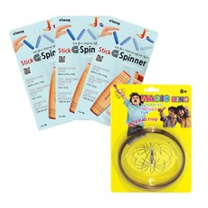 GIDEON Kid Zone Stick Spinner 3p + 魔環, 隨機發貨