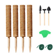 G&B 椰子木花盆固定架套組 50cm, 1套