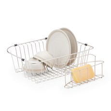 STF 不鏽鋼瀝水架+菜瓜布, 混色