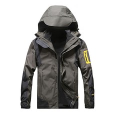 리온 남성용 3-in-1 분리형 방수 방풍 아웃도어 자켓 JY273