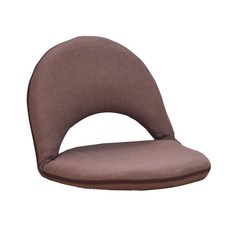 네이처안 휴대용 각도조절 접이식 좌식의자, 브라운