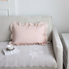 CoTe TaBLe 鬆餅格紋棉質枕頭套