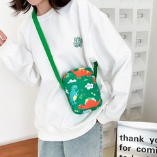 HARAROI 兒童恐龍朋友手機斜揹包