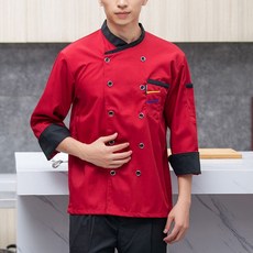 UNHEV 飯店廚師烹飪工作服