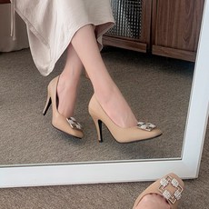 첫걸음 에일라 큐빅 힐 9.5cm