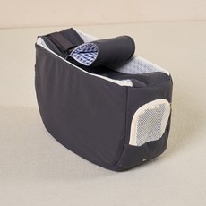 REDPUPPY 寵物寬鬆斜背包, 深灰色, 1個