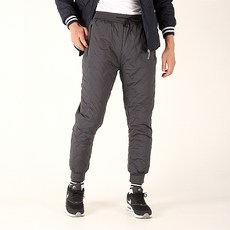 男士壓縮絎縫羊羔絨內裡束口褲 YNG17