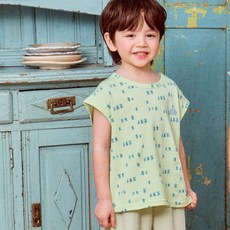 Firstblue 兒童透氣小雞印花背心