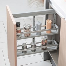 QUEEN nex 拉出式緩衝LT網籃底部滑軌 150, 單一顏色