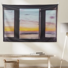 위모던 쉬폰 패브릭포스터 디어윈도우 3