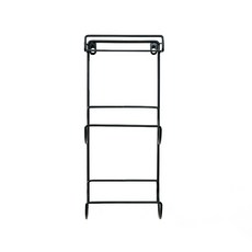 Aroi壁掛式酒架, 黑色的, 1個