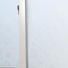 DECOMI 無膠靜電窗戶貼紙 蒲公英種子 KOR-419, 素色