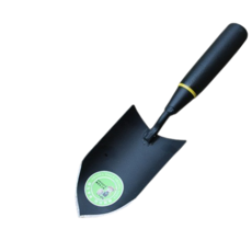 Mary Guild幼苗寬花鏟園藝農作鏟子 黑色, 1個