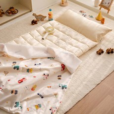 FORMONGDE 雙面皺褶夏日涼被, 熊熊車