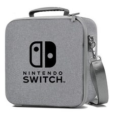 高級Nintendo Switch收納包 灰色 標誌, 1個, 6066-026