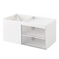 모던앳 다용도 미니 보관함, 화이트, 1개