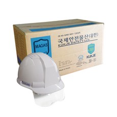국제안전물산 안전모 마가스4, 백색, 60개