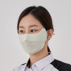 Bian 抗UV運動口罩, 綠色, 1個