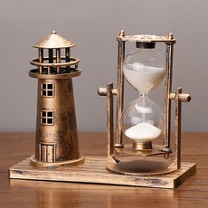 Seonbit 復古沙漏擺飾 燈塔, 混合色