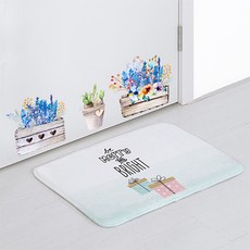 The Flow Company 守護我們家人安全的廚房浴室卡通地墊, M